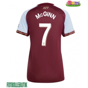 Aston Villa John McGinn #7 Hemmatröja Kvinnor 2025-26 Kortärmad